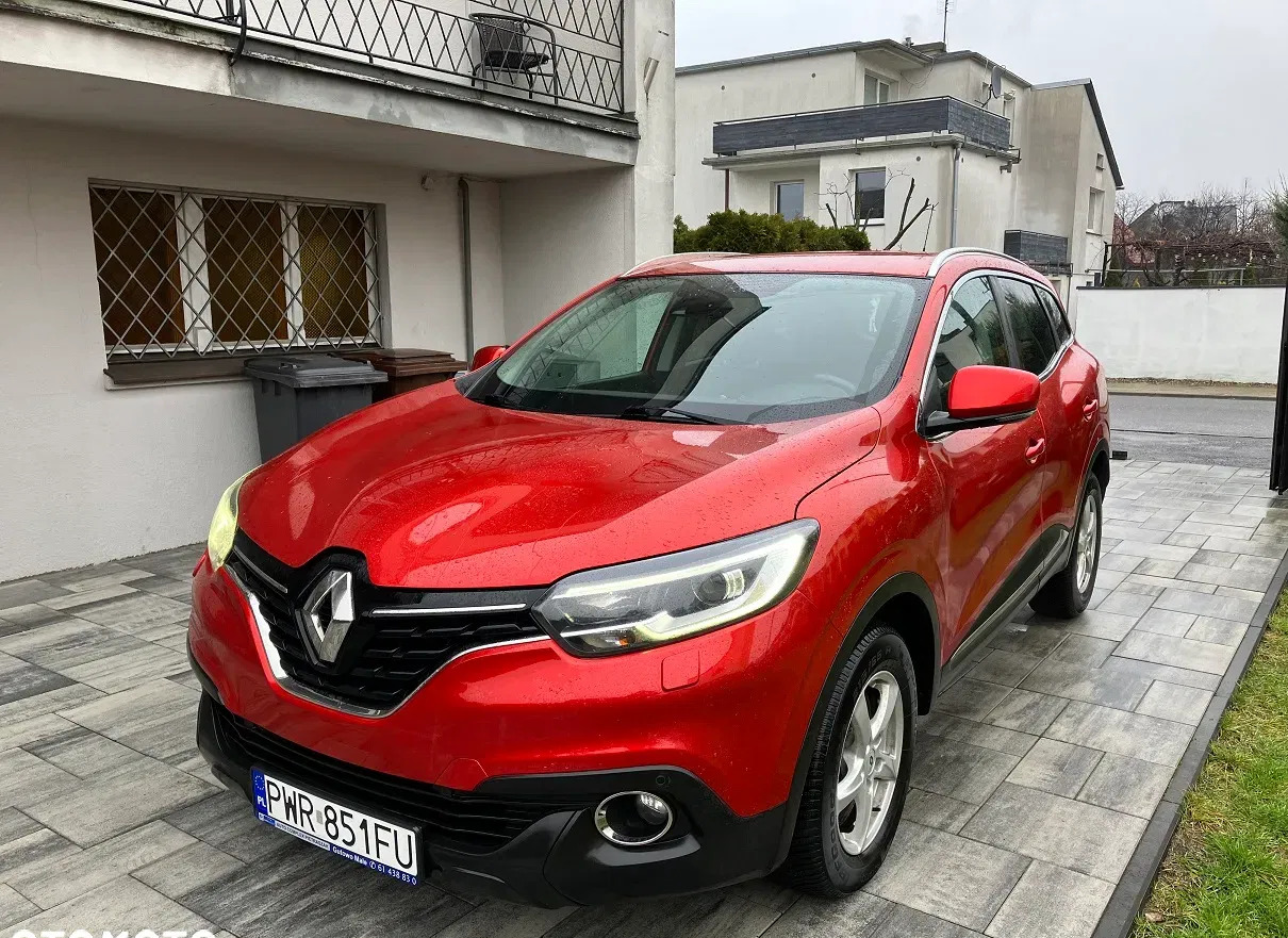 samochody osobowe Renault Kadjar cena 46900 przebieg: 120000, rok produkcji 2015 z Września